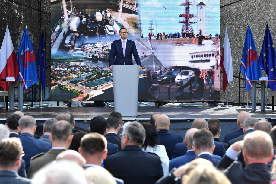 Premier Mateusz Morawiecki / 	Marcin Bielecki    /PAP