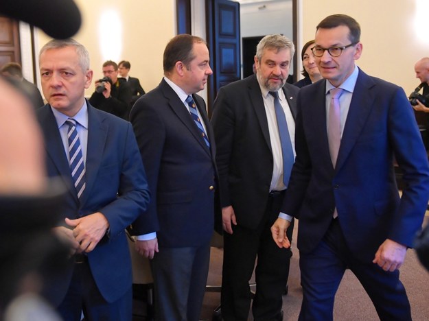 Premier Mateusz Morawiecki /Radek Pietruszka /PAP