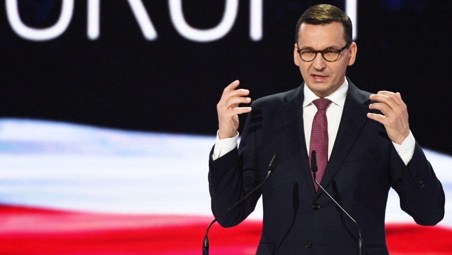Premier Mateusz Morawiecki /Bartłomiej  Zborowski /PAP