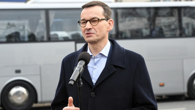 Premier Mateusz Morawiecki / 	Radek Pietruszka   /PAP