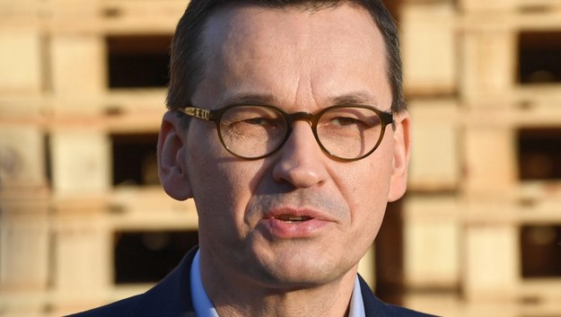 Premier Mateusz Morawiecki / 	Radek Pietruszka   /PAP