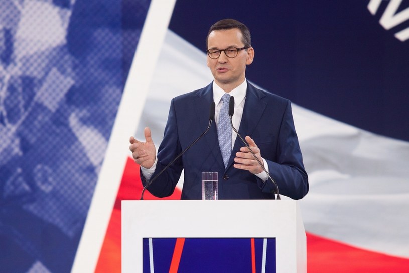 Premier Mateusz Morawiecki /Stefan Maszewski /Reporter