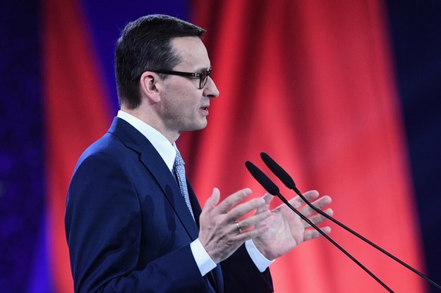 Premier Mateusz Morawiecki / 	Radek Pietruszka   /PAP