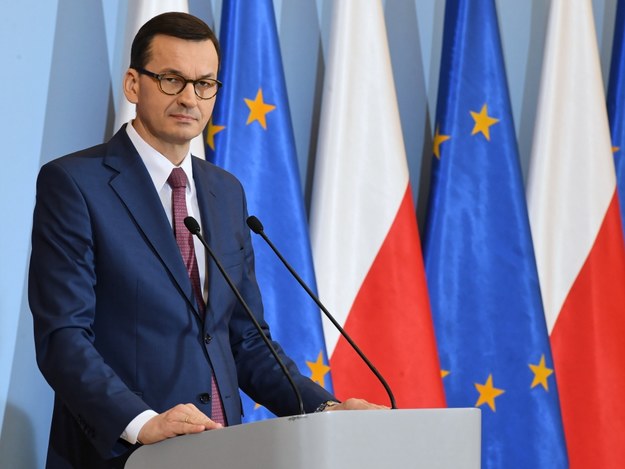 Premier Mateusz Morawiecki / 	Radek Pietruszka   /PAP