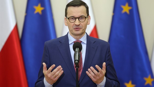 Premier Mateusz Morawiecki //Łukasz Gągulski /PAP