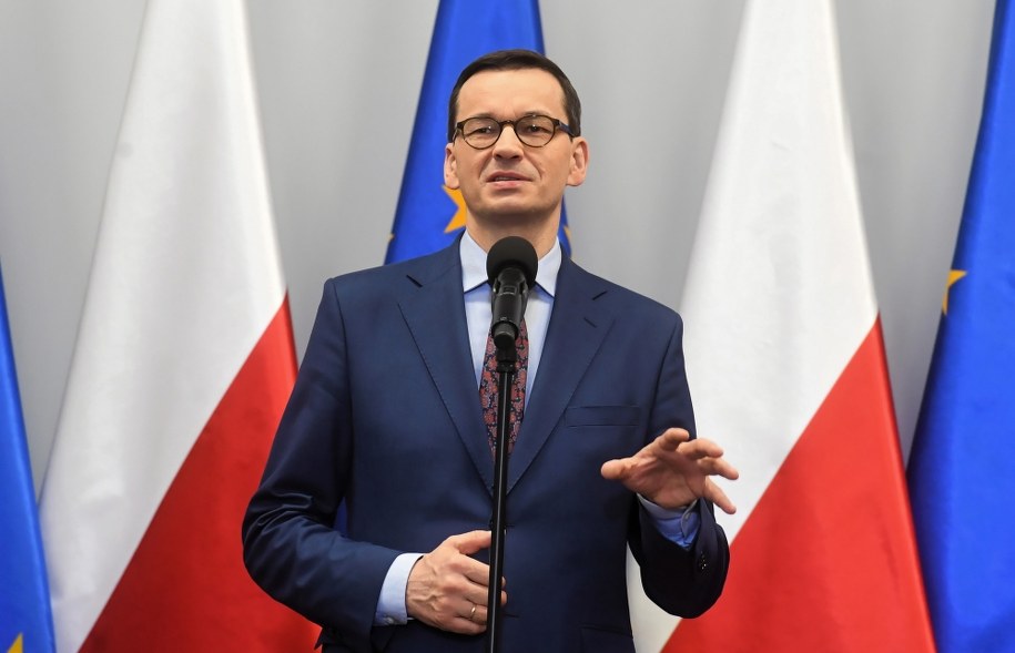 Premier Mateusz Morawiecki /Piotr Nowak /PAP