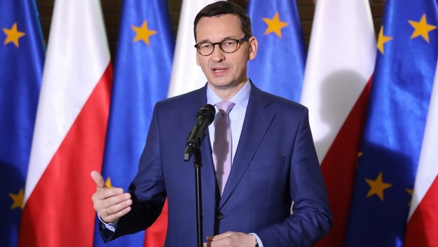 Premier Mateusz Morawiecki / 	Tomasz Gzell    /PAP