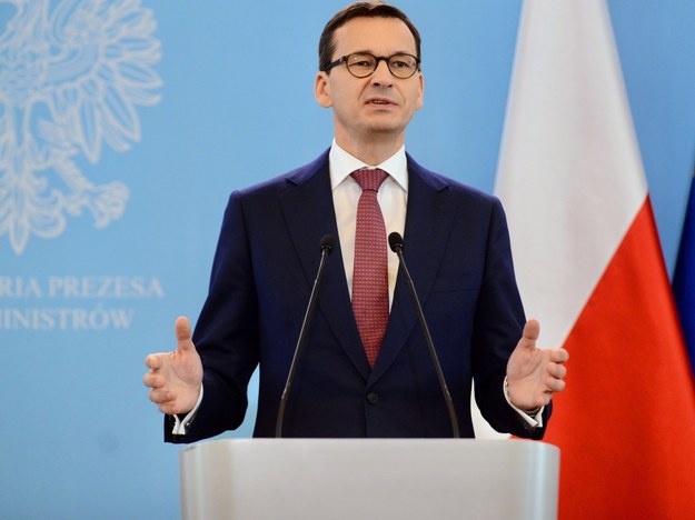 Premier Mateusz Morawiecki / 	Jakub Kamiński    /PAP