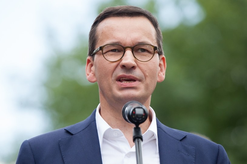 Premier Mateusz Morawiecki / fot. Stefan Maszewski /Reporter
