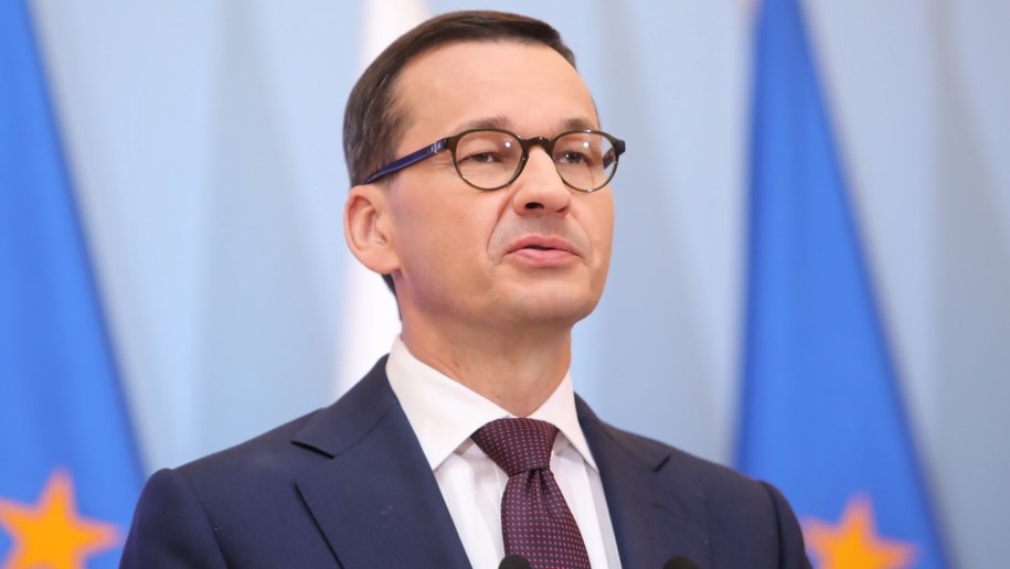 Premier Mateusz Morawiecki /	Wojciech Olkuśnik /PAP