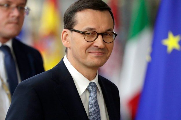Premier Mateusz Morawiecki /STEPHANIE LECOCQ  /PAP/EPA