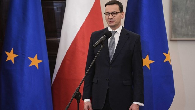 Premier Mateusz Morawiecki / 	Marcin Obara  /PAP