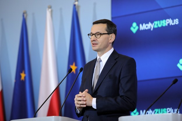 Premier Mateusz Morawiecki /	Wojciech Olkuśnik /PAP