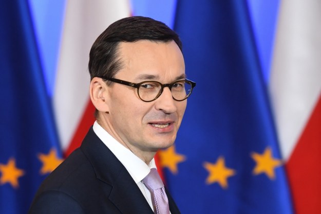 Premier Mateusz Morawiecki / 	Radek Pietruszka   /PAP