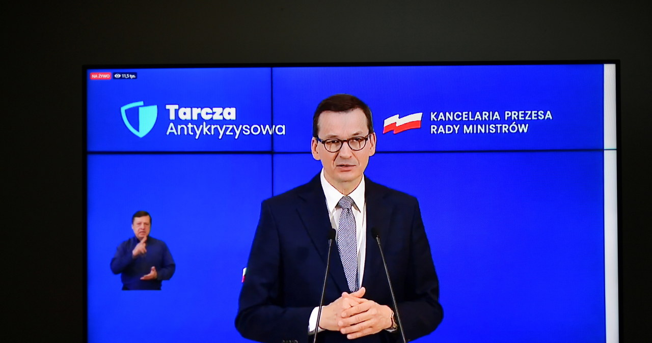 Premier Mateusz Morawiecki / 	Marcin Obara  /PAP