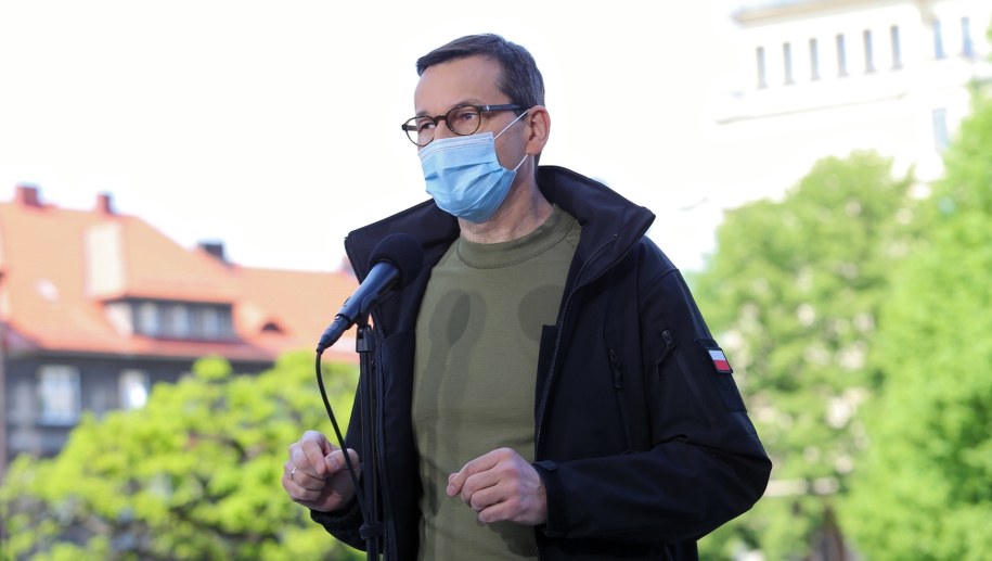 Premier Mateusz Morawiecki / 	Andrzej Grygiel    /PAP