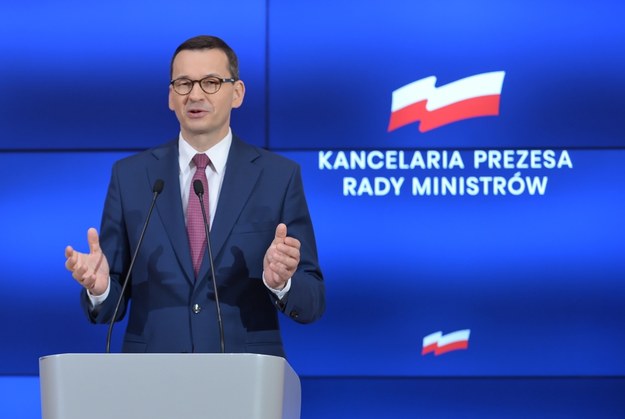 Premier Mateusz Morawiecki / 	Marcin Obara  /PAP