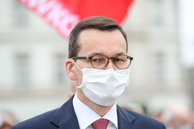 Premier Mateusz Morawiecki /fot. Andrzej Iwanczuk /Reporter