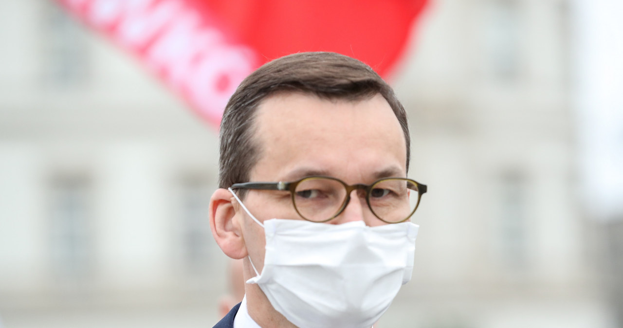 Premier Mateusz Morawiecki /fot. Andrzej Iwanczuk /Reporter