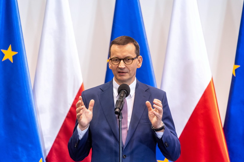 Premier Mateusz Morawiecki / 	Tytus Żmijewski    /PAP