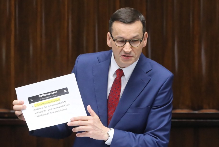 Premier Mateusz Morawiecki /Paweł Supernak /PAP