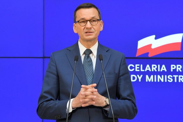 Premier Mateusz Morawiecki / 	Radek Pietruszka   /PAP