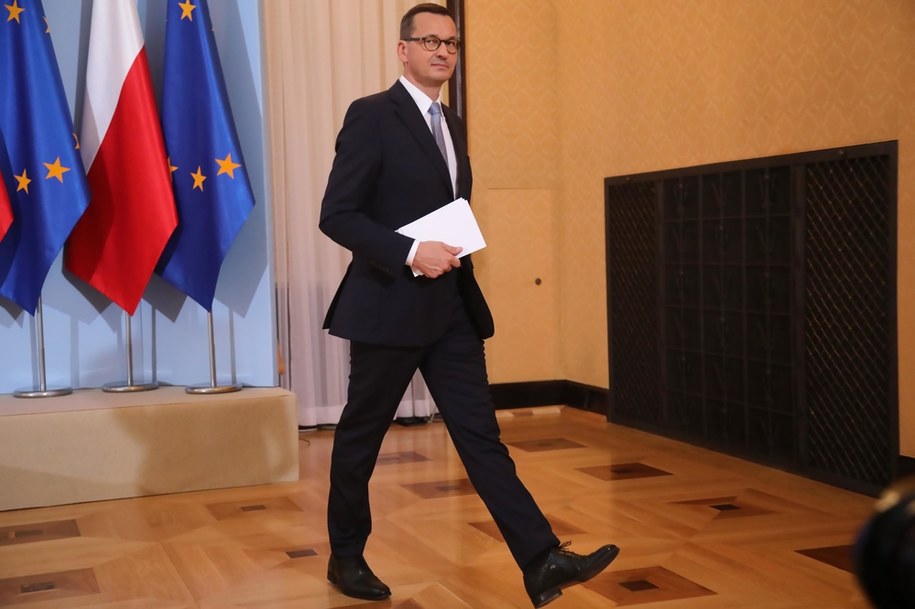 Premier Mateusz Morawiecki /Wojciech Olkuśnik /PAP