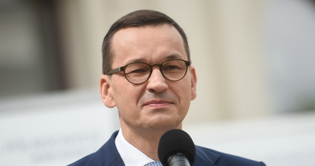 Premier Mateusz Morawiecki /Zbyszek Kaczmarek/REPORTER /Reporter