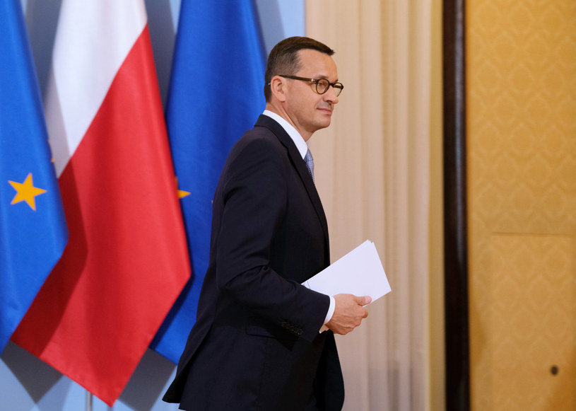 Premier Mateusz Morawiecki /Mateusz Grochocki /East News