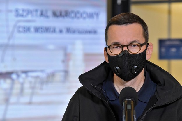 Premier Mateusz Morawiecki / 	Radek Pietruszka   /PAP