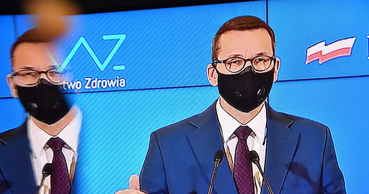 Premier Mateusz Morawiecki /Wojciech Stóżyk /Reporter