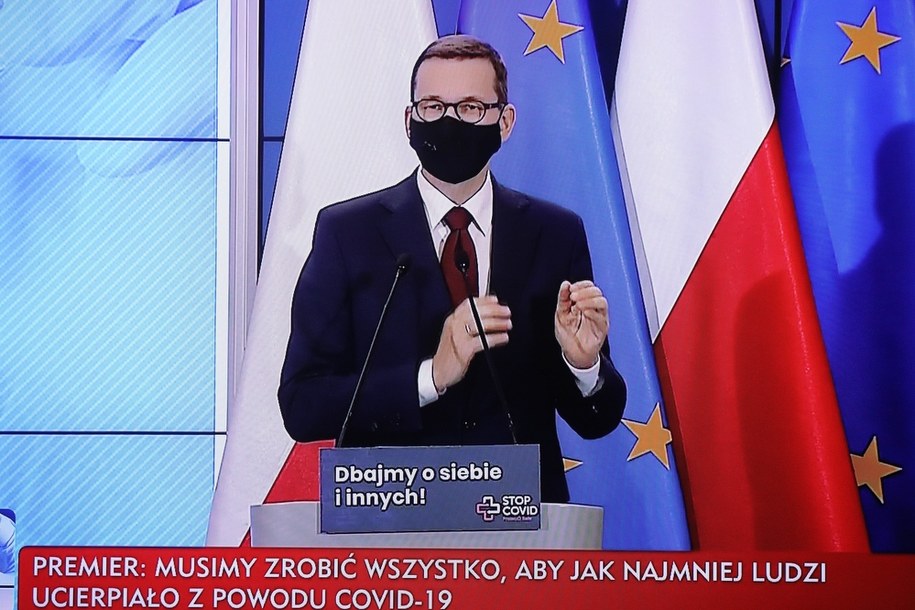 Premier Mateusz Morawiecki /Paweł Supernak /PAP