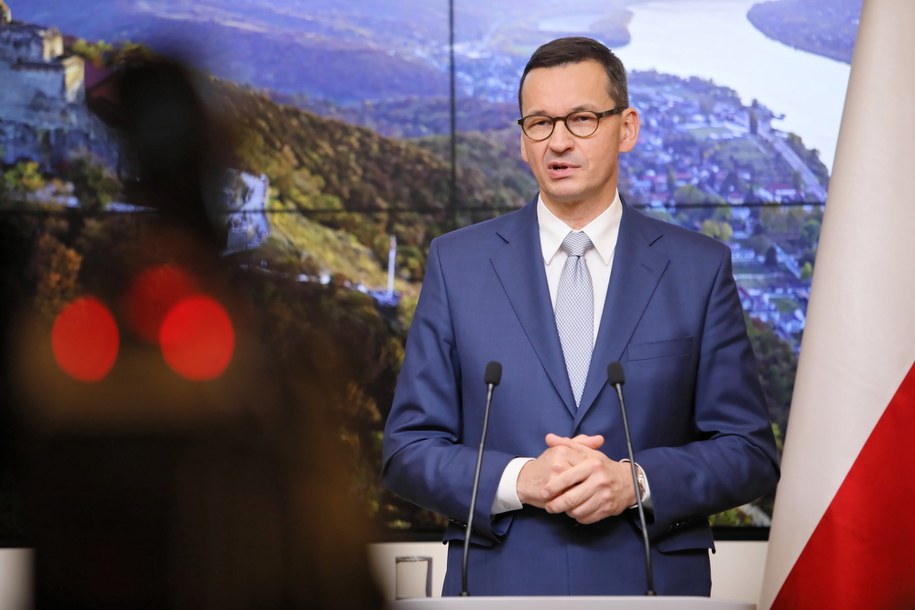 Premier Mateusz Morawiecki / 	Leszek Szymański    /PAP