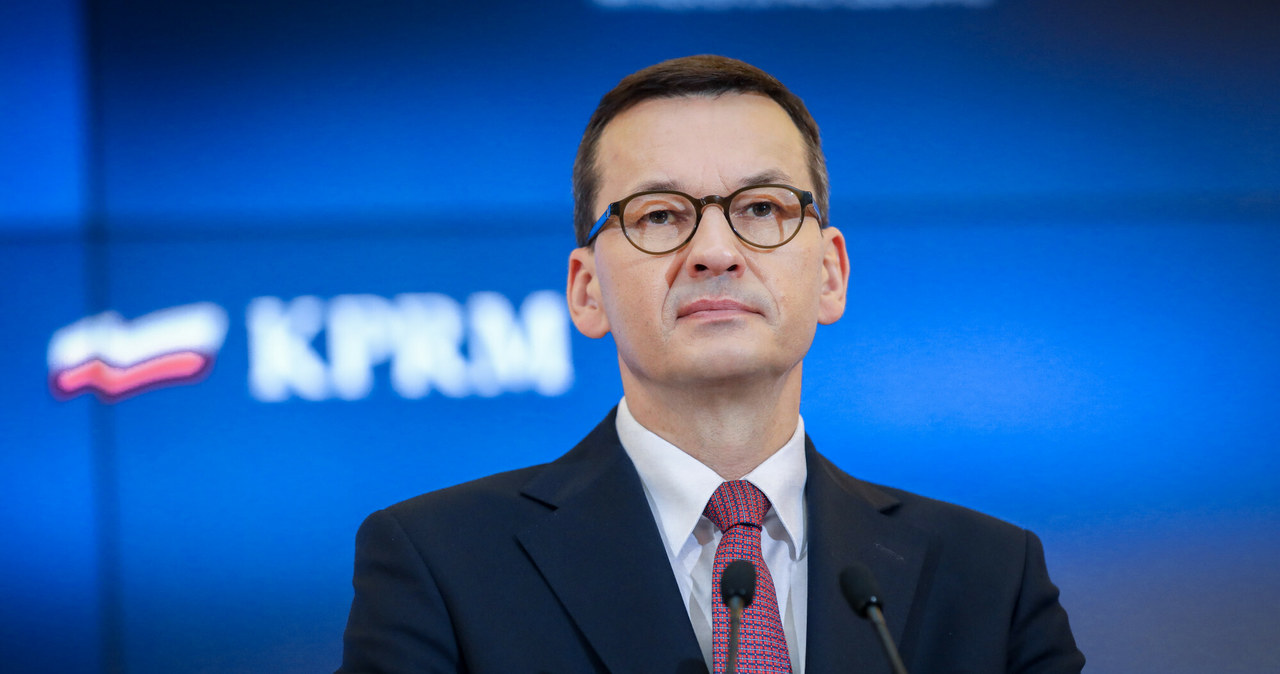 Premier Mateusz Morawiecki /Andrzej Iwańczuk /Reporter