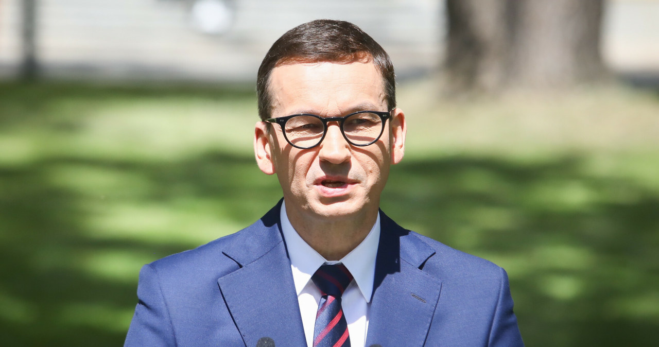 Premier Mateusz Morawiecki /Tomasz Jastrzębowski /Reporter