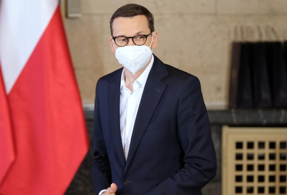 Premier Mateusz Morawiecki /Hanna Bardo /PAP