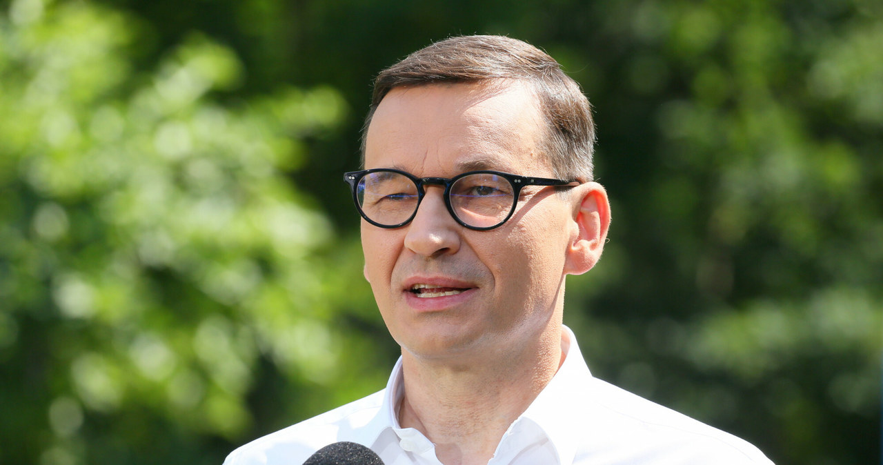 Premier Mateusz Morawiecki /Paweł Wodzyński /East News