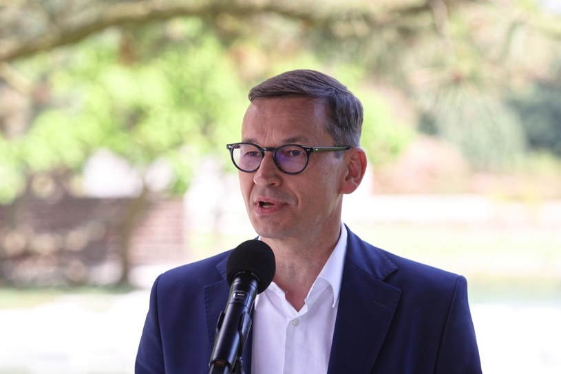 Premier Mateusz Morawiecki /Andrzej Grygiel /PAP