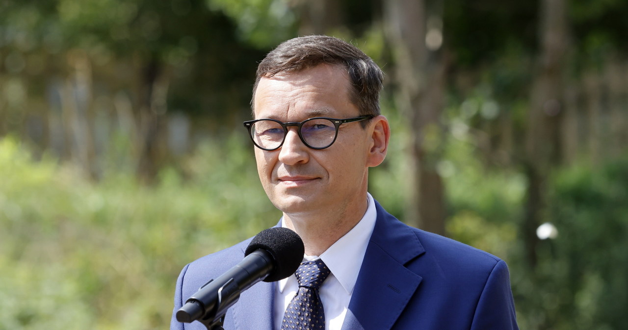 Premier Mateusz Morawiecki /Waldemar Deska /PAP