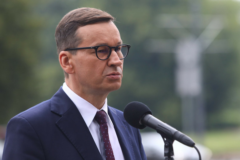 Premier Mateusz Morawiecki /Tomasz Jastrzębowski /Reporter