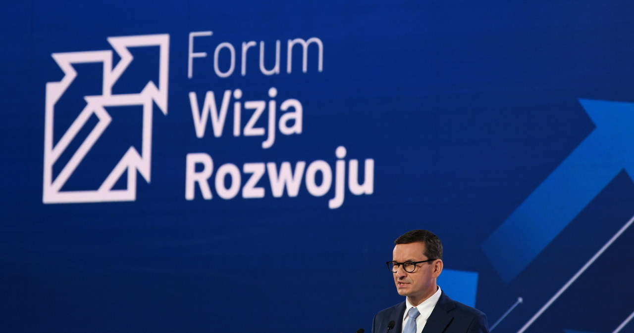 Premier Mateusz Morawiecki / 	Adam Warżawa    /PAP