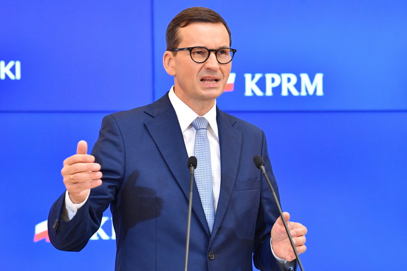 Premier Mateusz Morawiecki /Radek Pietruszka /PAP