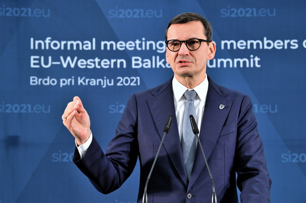 Premier Mateusz Morawiecki /Radek Pietruszka /PAP