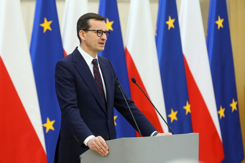 Premier Mateusz Morawiecki /Rafał Guz /PAP