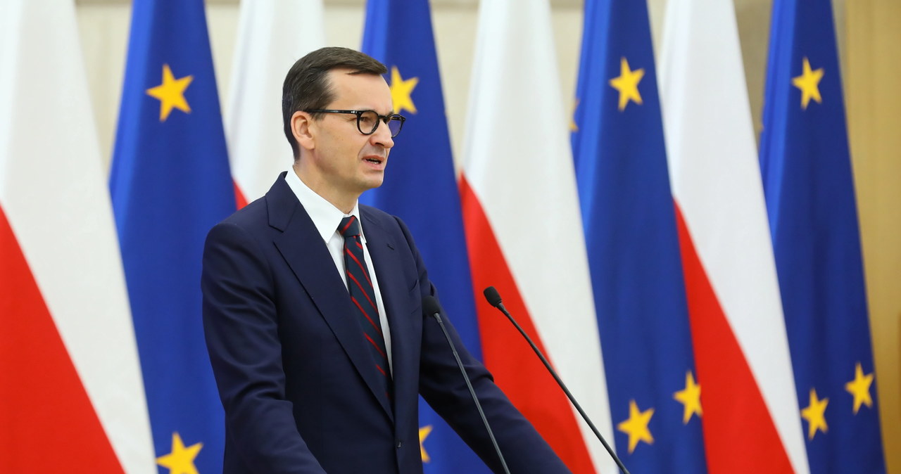 Premier Mateusz Morawiecki /Rafał Guz /PAP