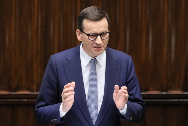 Premier Mateusz Morawiecki / 	Paweł Supernak   /PAP