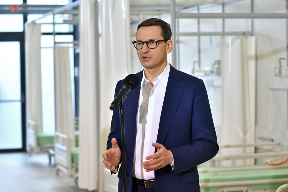 Premier Mateusz Morawiecki / 	Maciej Kulczyński    /PAP