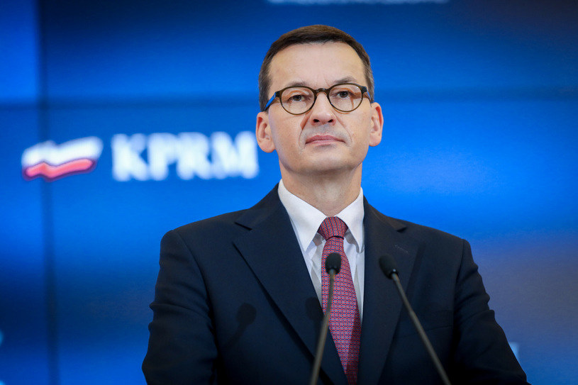 Premier Mateusz Morawiecki / Andrzej Iwanczuk /Reporter