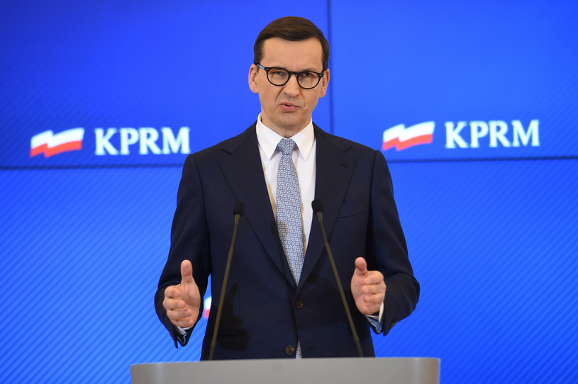 Premier Mateusz Morawiecki /Zbyszek Kaczmarek/REPORTER /East News