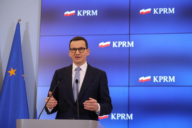 Premier Mateusz Morawiecki /Wojciech Olkuśnik /PAP